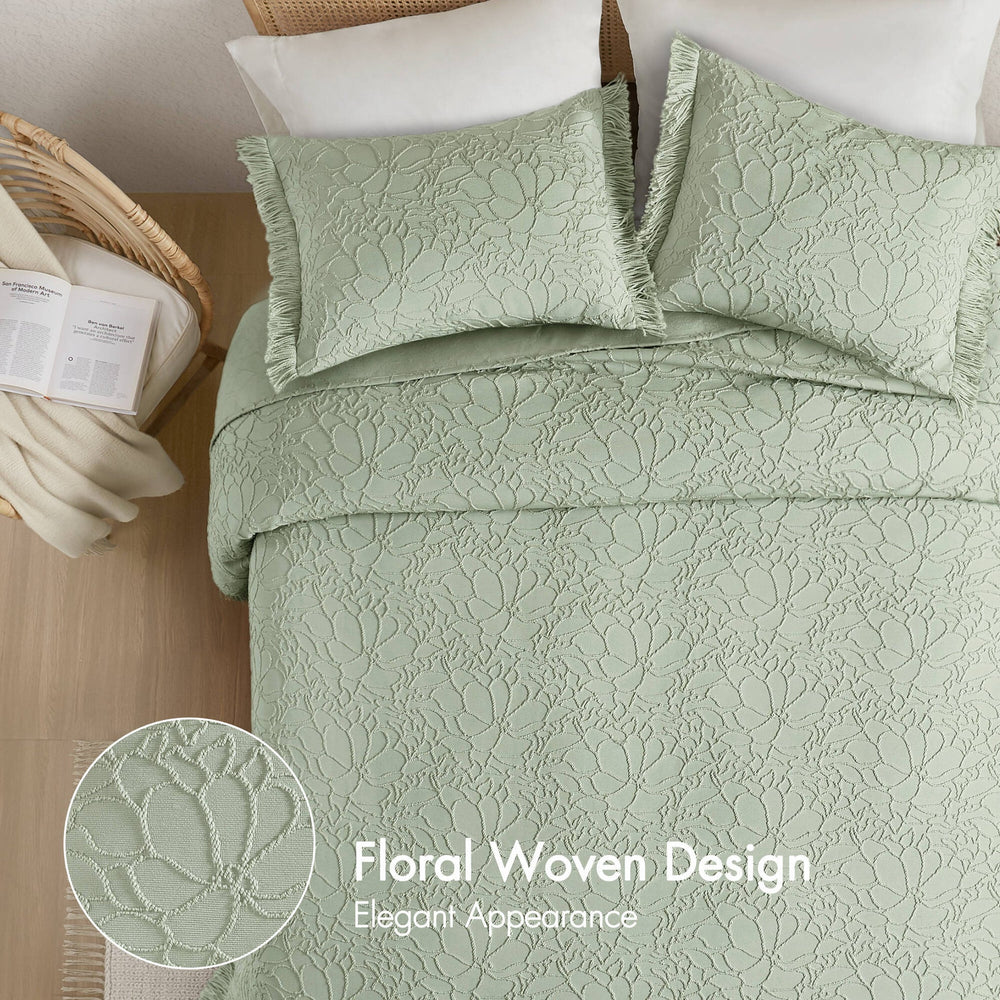 3PCS King Bedspread Set Media 10