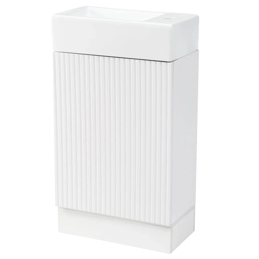 Bathroom Vanity Cabinet With Two Tier Shelf Left Or Right Orientation Media 14