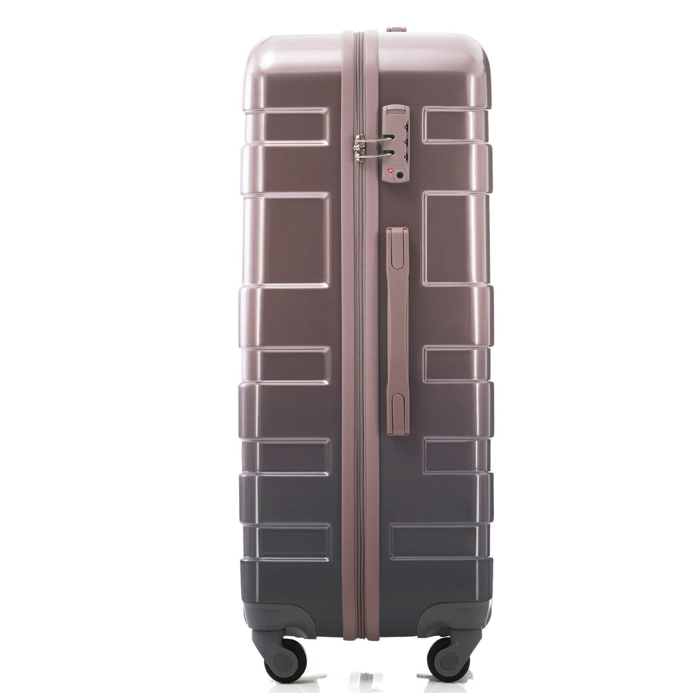 Luggage Set ABS Hardside Lightweight Golden 20 24 28 Inches Spinner Wheels TSA Lock Media 8