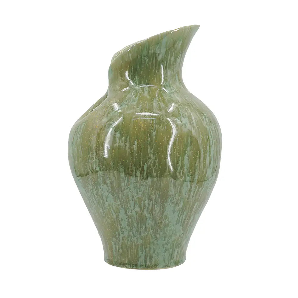 26929397 D7.9x11.8' Sage Green Sculptural Ceramic Vase     DTY Store Sculptural Ceramic Vase     DTY Store