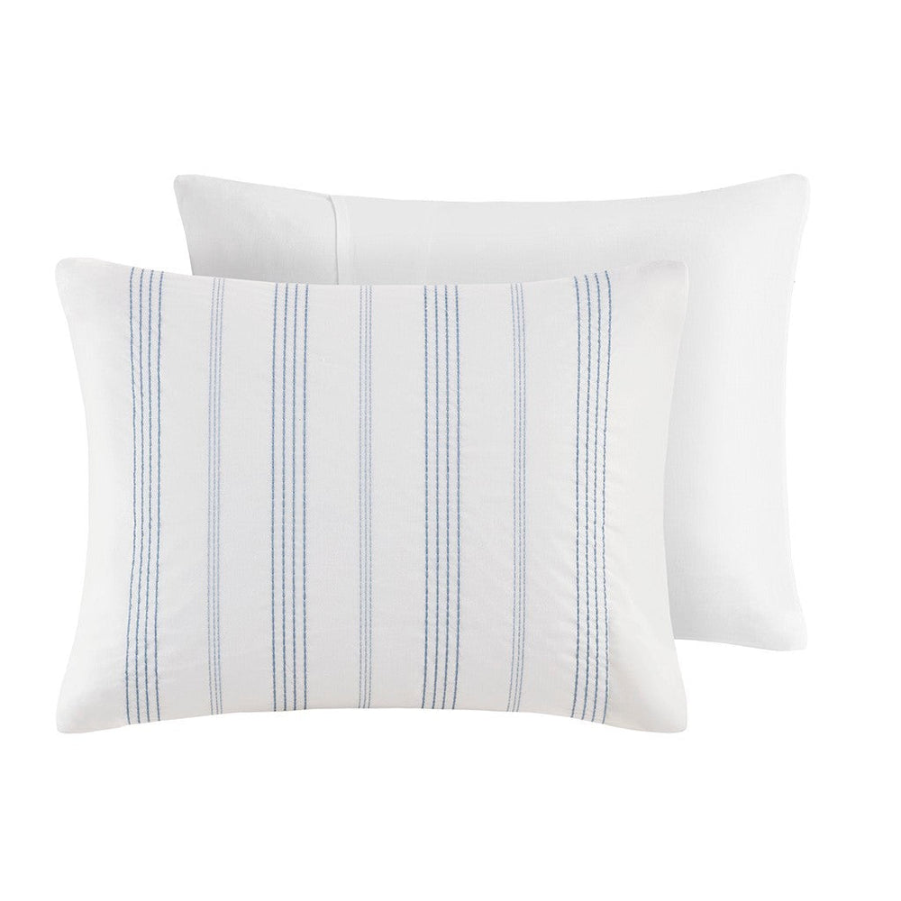 5 Piece Cotton Jaquard Duvet Set-King/Cal King Media 10