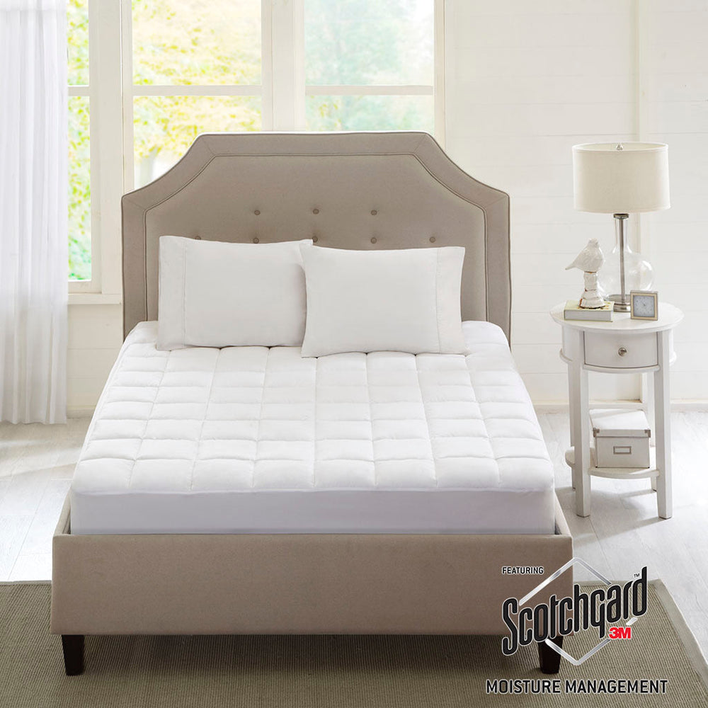 Full 3M Microfiber Mattress Pad Media 8