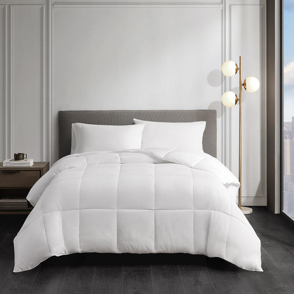 Twin Cotton Down Alternative Featherless Comforter Media 3