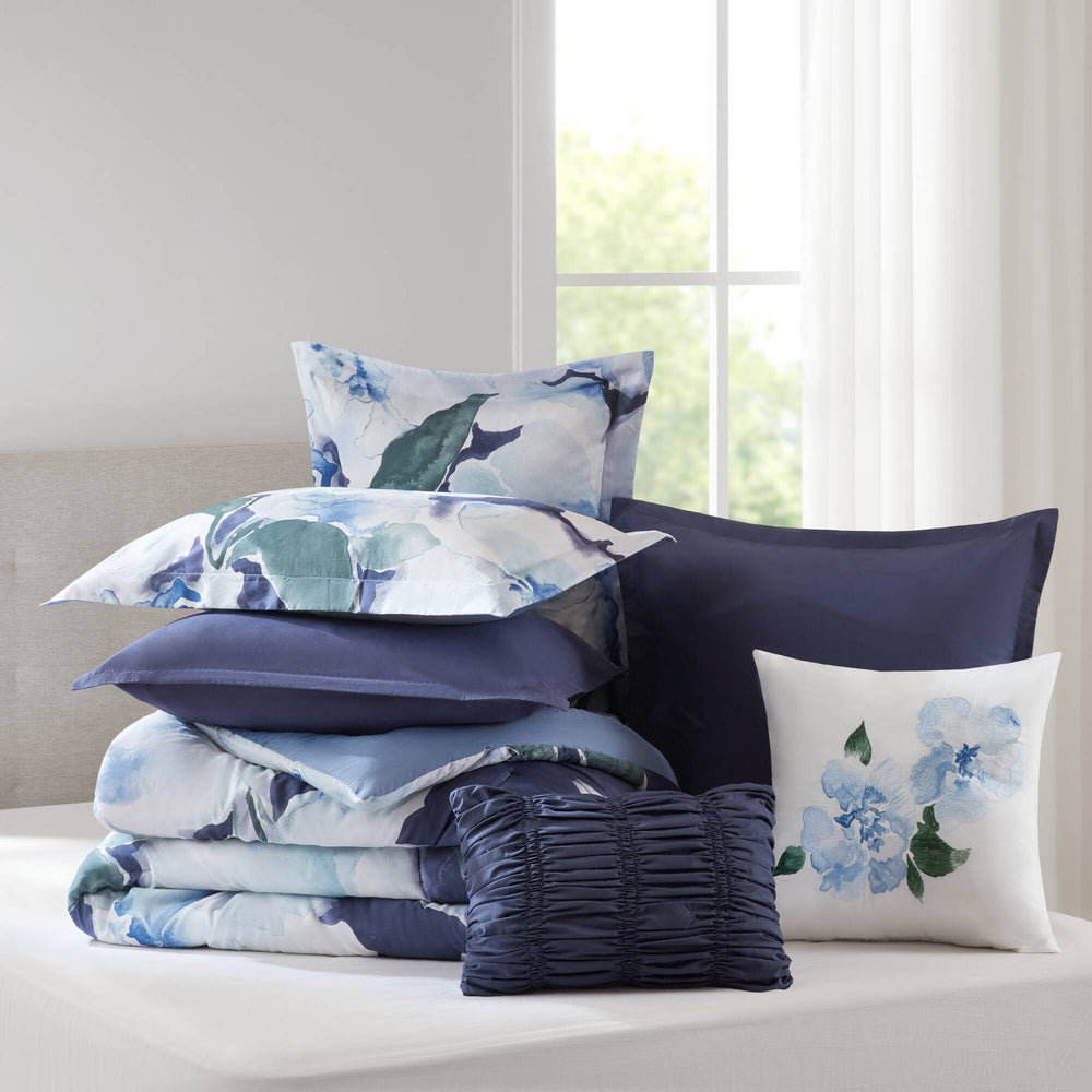 7- Piece Queen Comforter Set Media 11