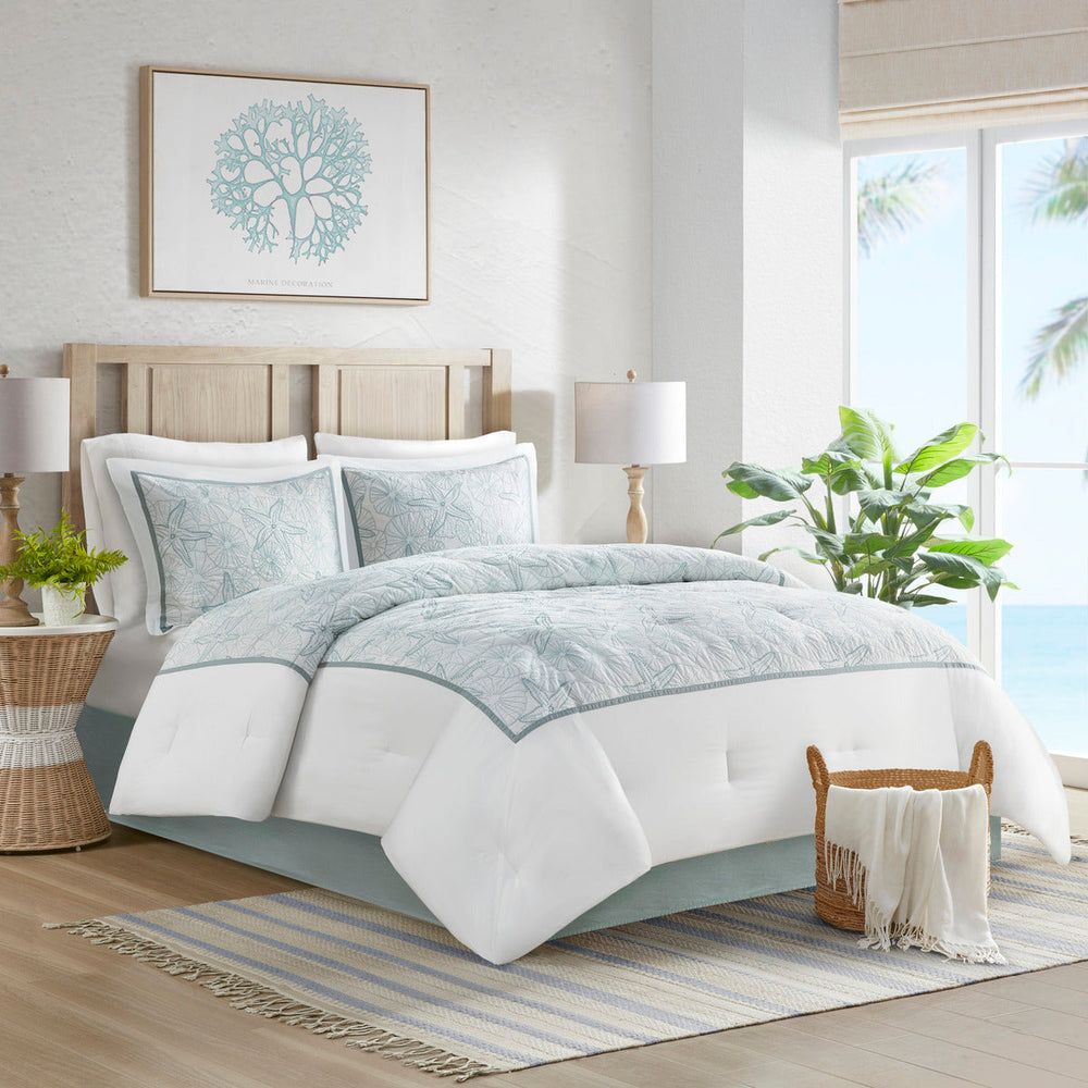 Comforter Set White Queen Media 1