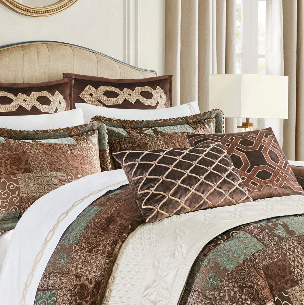 4 Piece Red Comforter Set Red Cal King Media 11