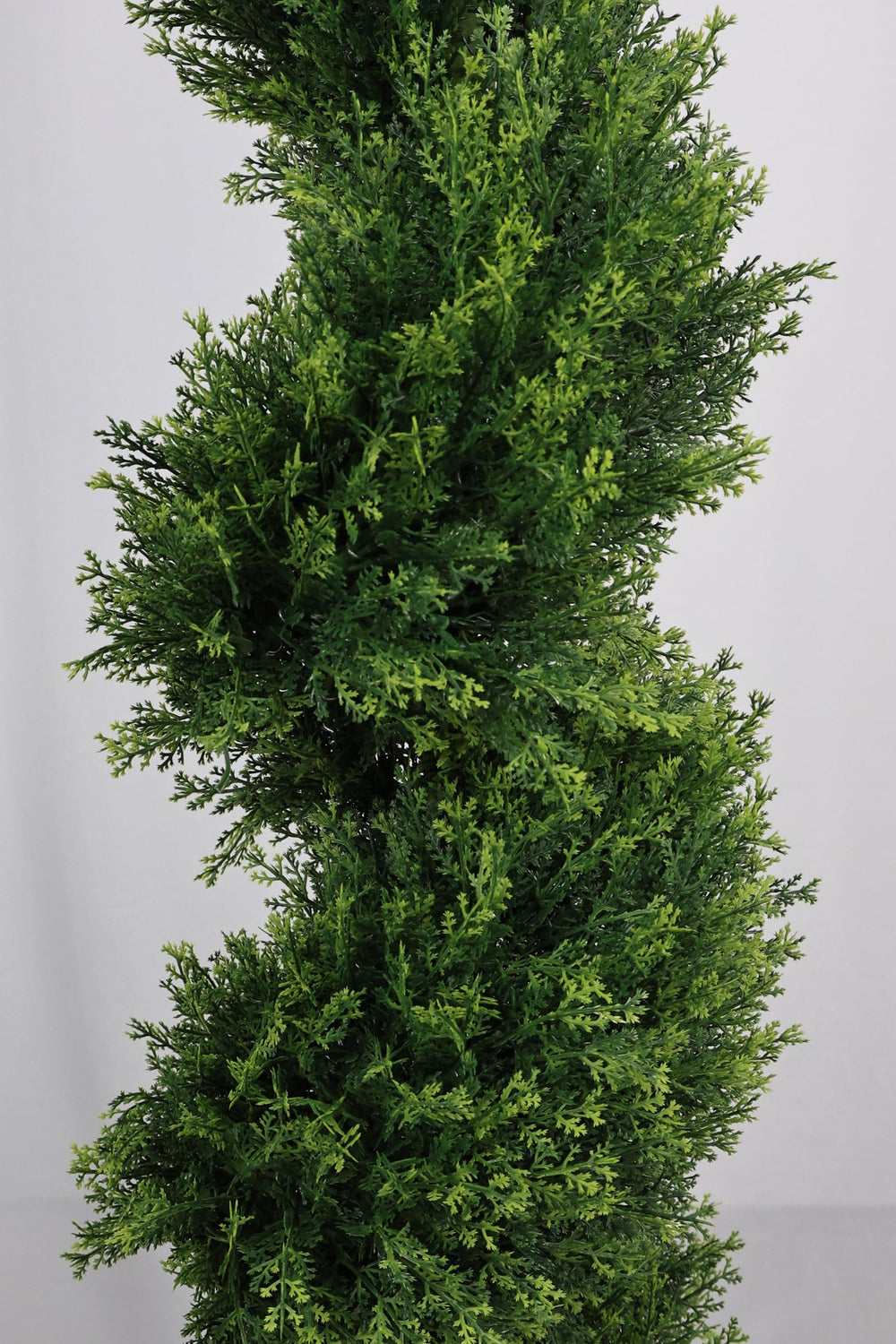 7FT Tall Artificial Two-Tone Cypress Pine Tree – Realistic Lifelike Faux Greenery with Natural Dual Color Leaves for Indoor Outdoor Home Office Decoration, Potted Fake Tree, 1pc/set Media 5
