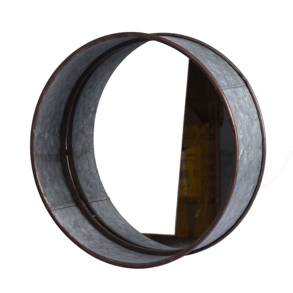 Farmhouse Round Metal Wall Planter, 5 Piece Media 7