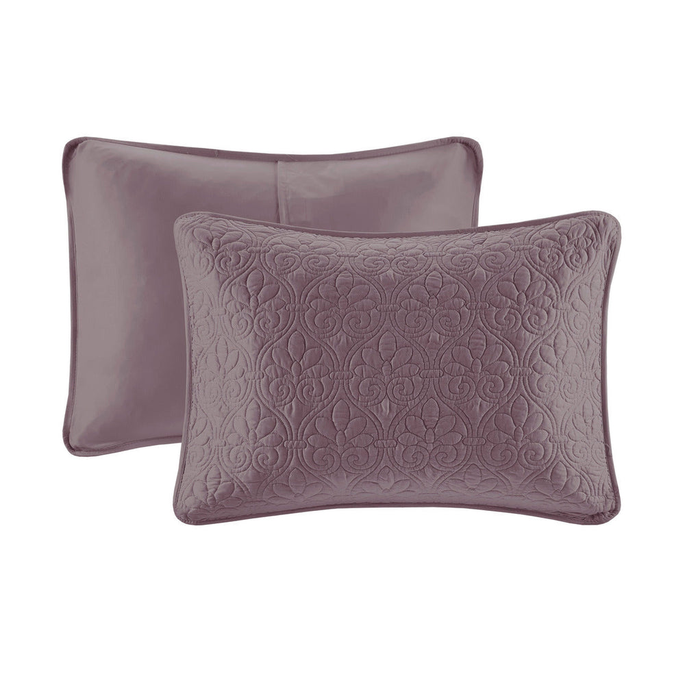 Reversible Bedspread Set Purple King Media 9