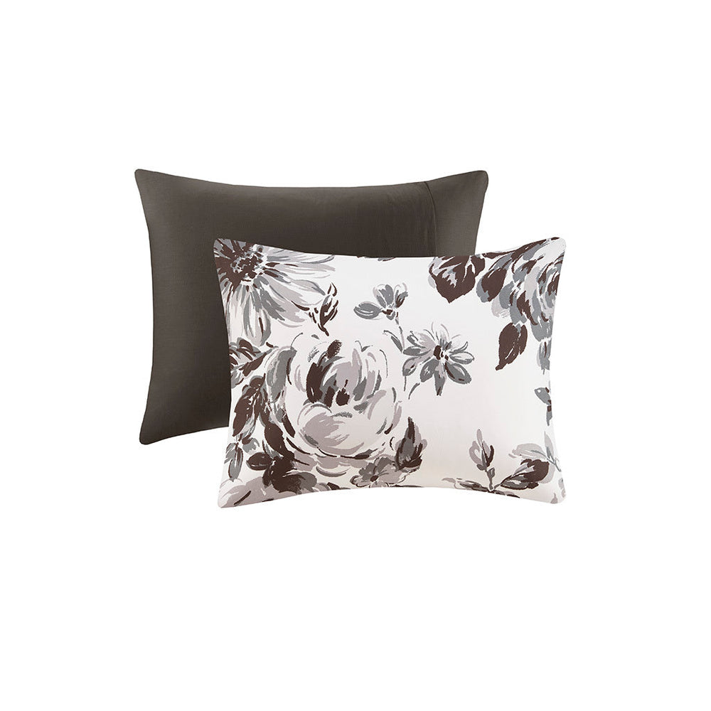 Twin/Twin XL Floral Print Comforter Set Media 6
