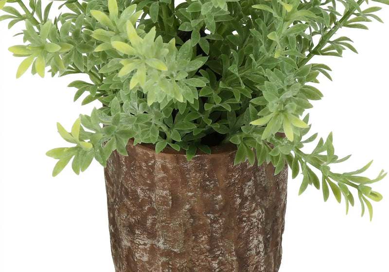 Artificial Plant, Set Of 2, 12' Tall, Mullberry Grass, Table, Brown Cement Pots, Contemporary, Modern