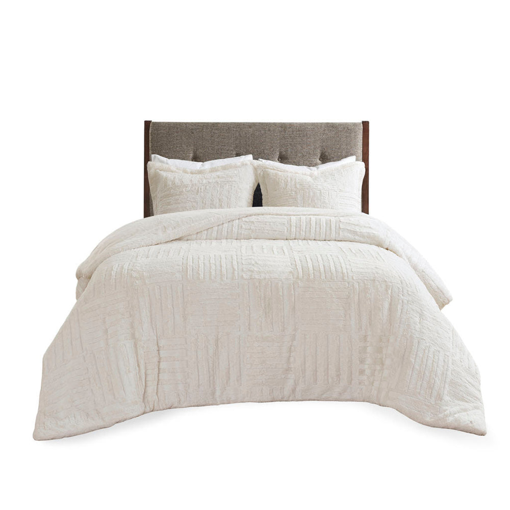 Twin Fur Down Alternative Comforter Mini Set Media 3