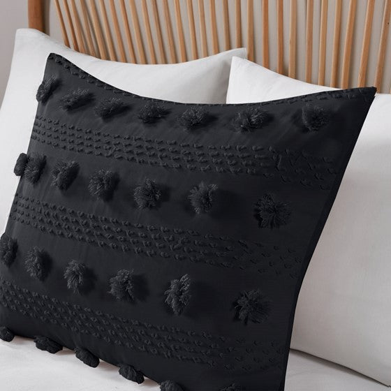 Full/Queen Clip Jacquard Comforter Set Media 8