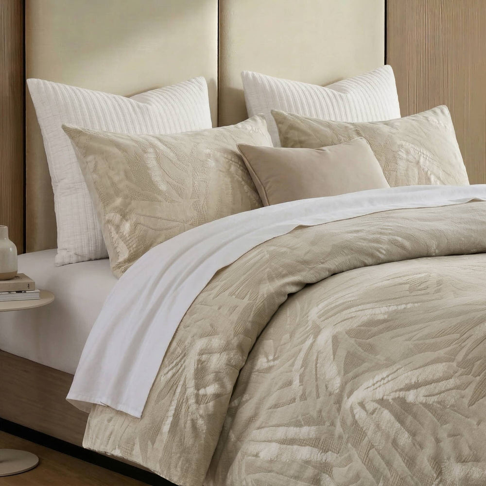 3 Pieces Full/Queen Cotton Duvet Set,Linen Media 11