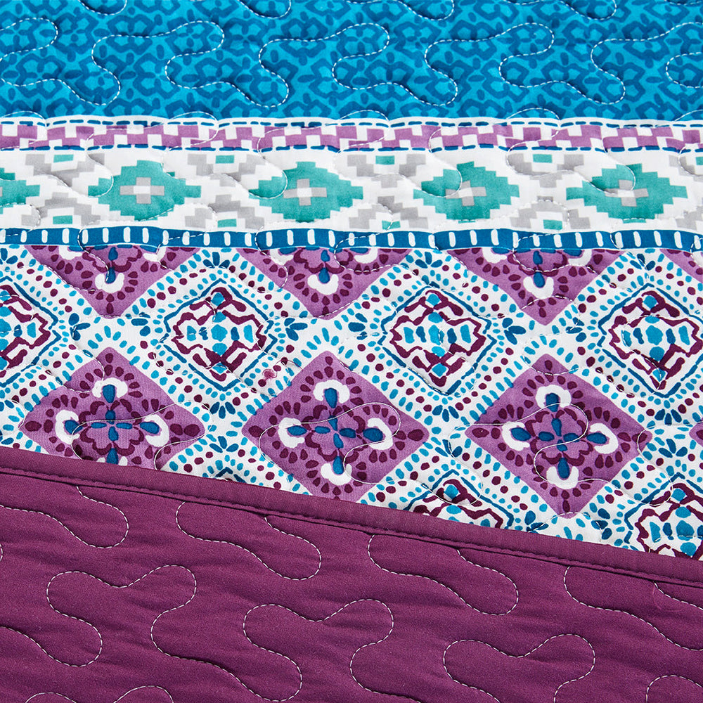 Daybed 6 Piece Boho Reversible Daybed Set Media 5