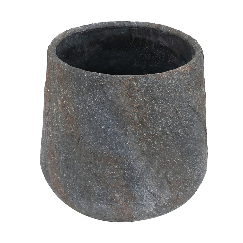 14.2x14.2x13.4' Cement Planter Large, Indoor Outdoor Garden Functional Decor Media 2