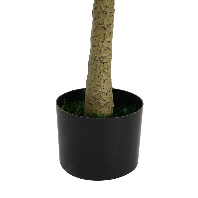 76' Artificial Enkianthus Tree with Black Plastic Pot