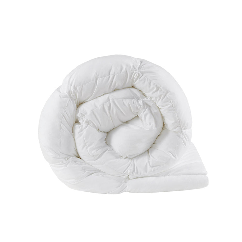 Overfilled Down Alternative Comforter White Full/Queen Media 12