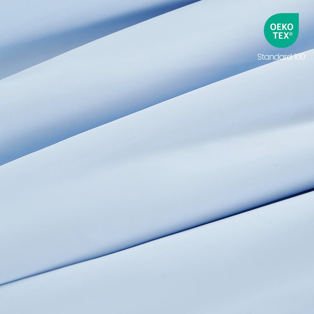 1-Piece 108x90' Cooling DA Comforter,Ice Blue Media 10