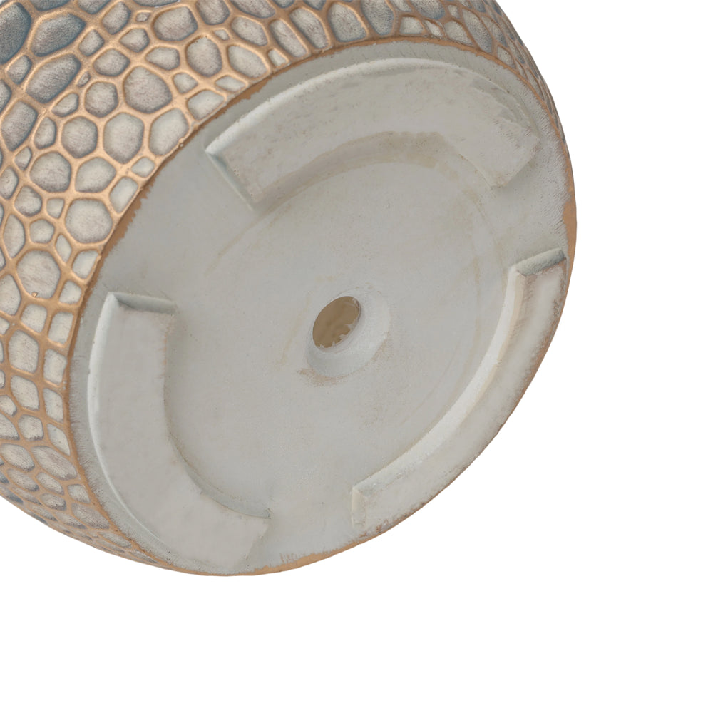 Large Outdoor Indoor Planter, 15.75'+11.4'+7.87' Dia Round Magnesium Oxide Planter Set of 3, Flower Pots with Drainage Holes,  Planter for Garden, Patio, Home Media 13