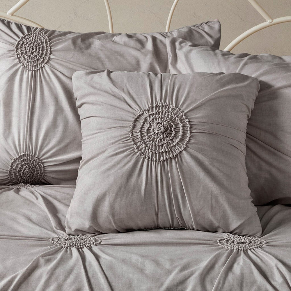 6 Piece Reversible Daybed Cover Set Dark Gray Daybed Media 6