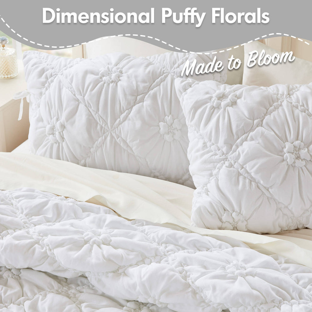 3PCS Full/Queen Comforter Set Media 2