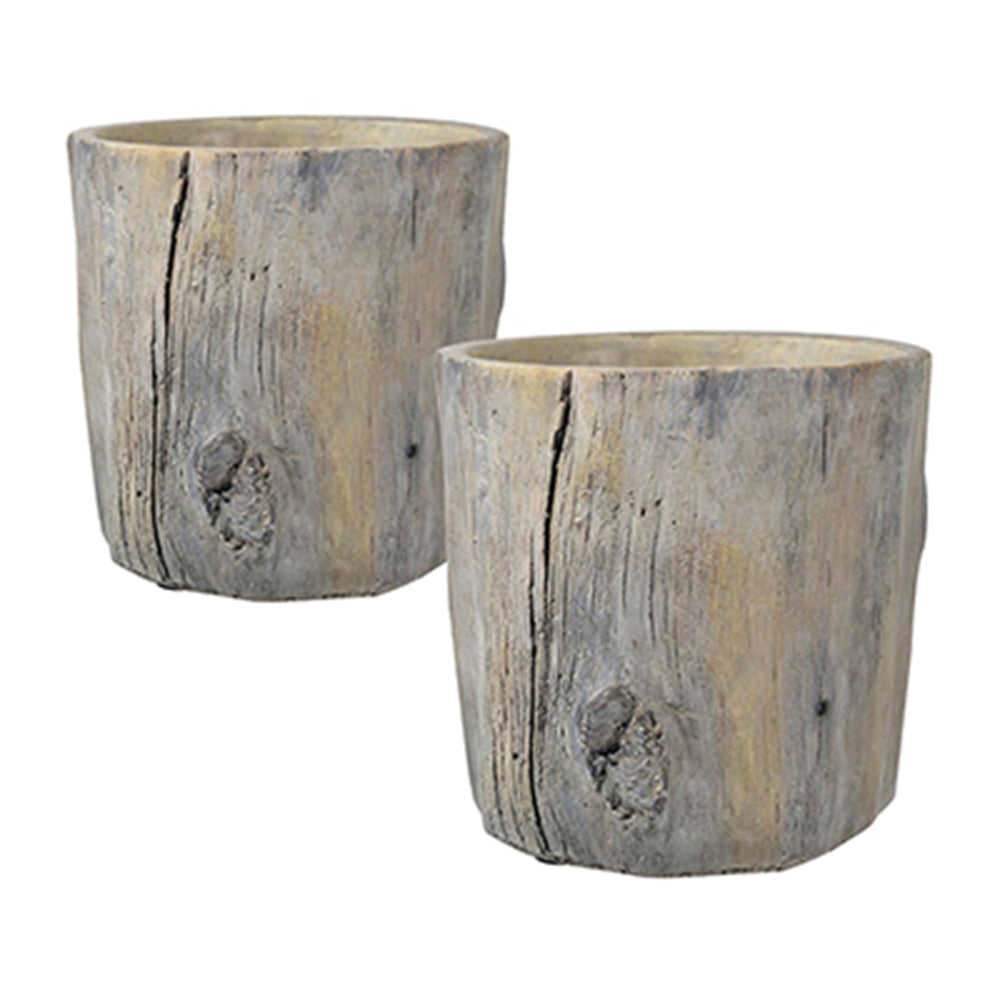 Set of 2 6.5x6.5x6.5' Fillmore Planter,Small Round Media 1