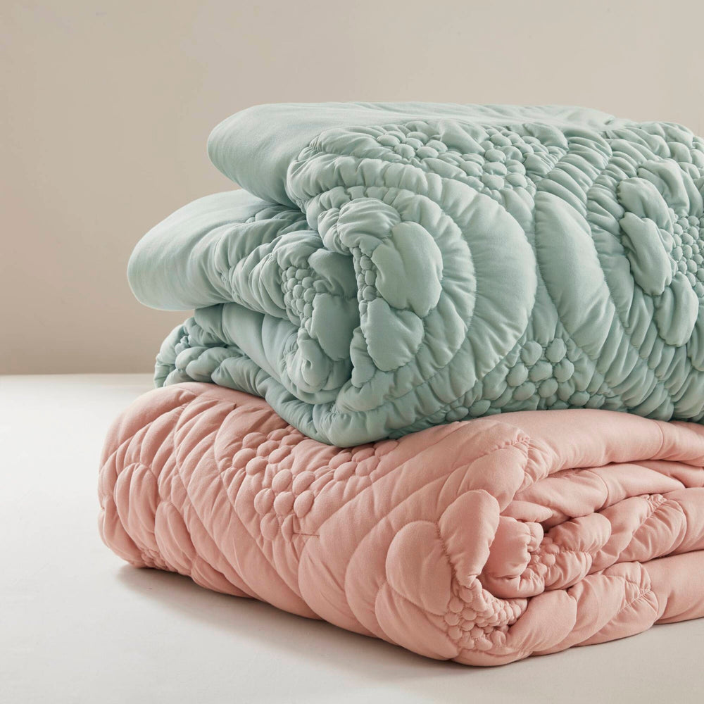 2-Piece Twin Comforter Set,Pink Media 17