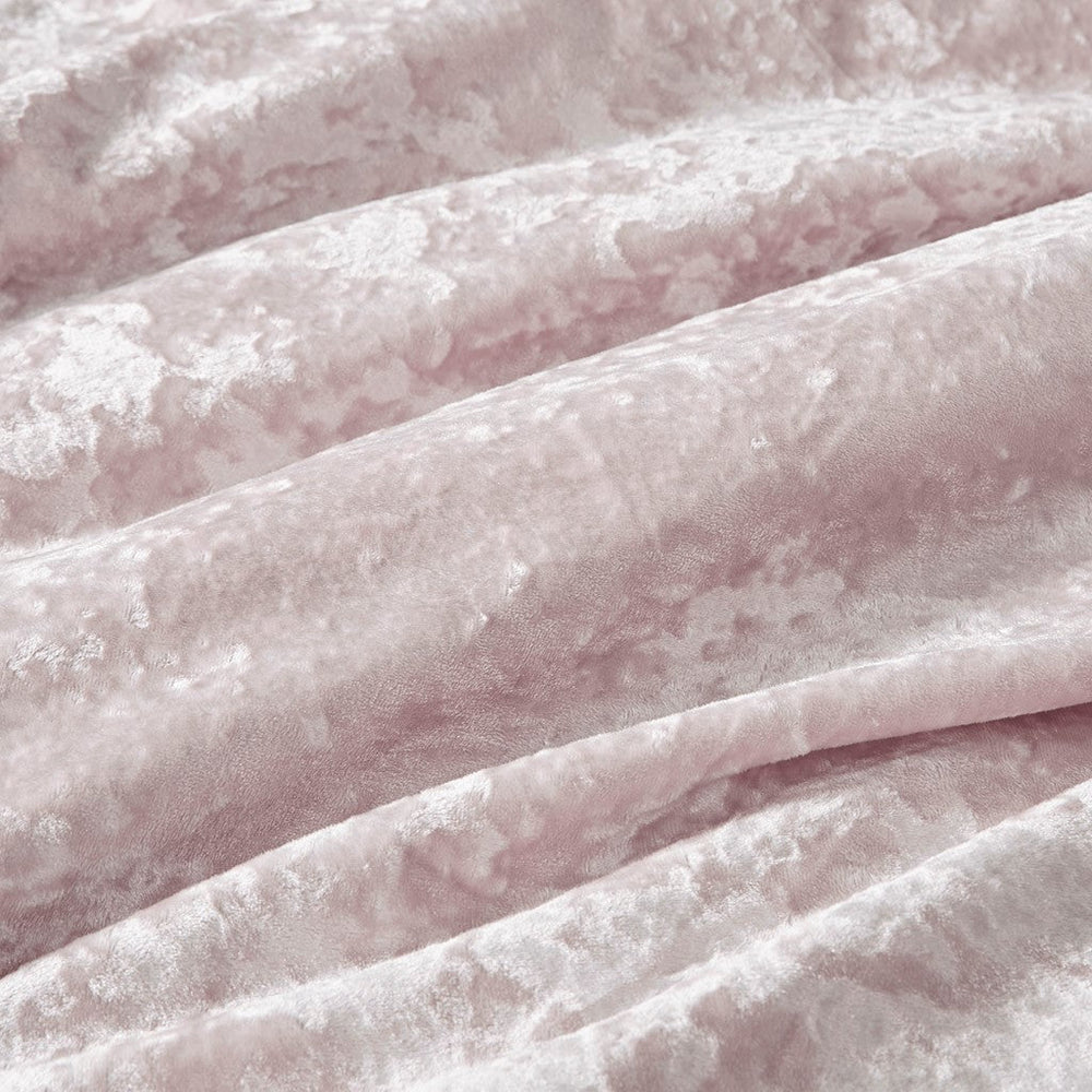 Twin/Twin XL Crushed Velvet Sherpa Reversible Comforter Set Media 10
