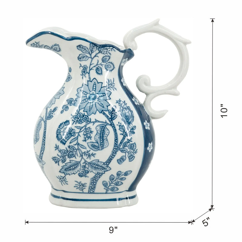 Decorative Porcelain Vases, Jar and Pitcher