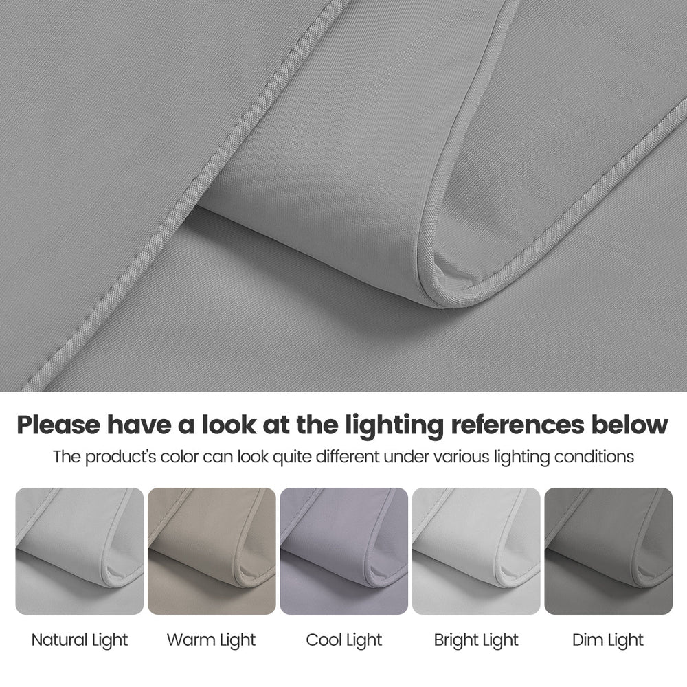 1-Piece 90x90' Cooling DA Comforter,Gray Media 7