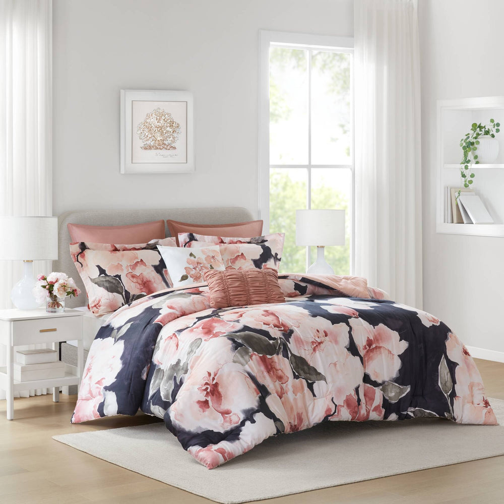 7- Piece Cal King Comforter Set Media 1