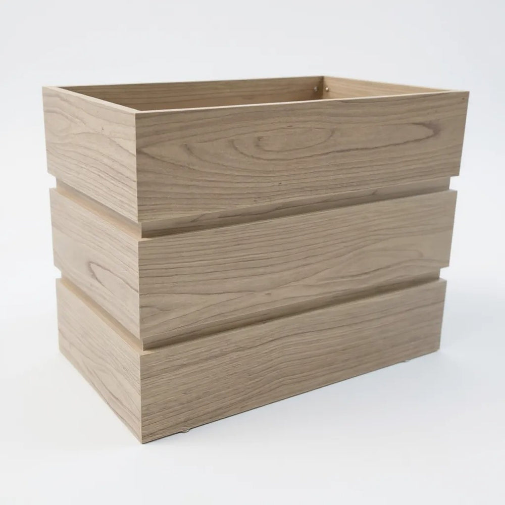 Rectanglar Terrace Planter Tall - Ash Brown Media 1