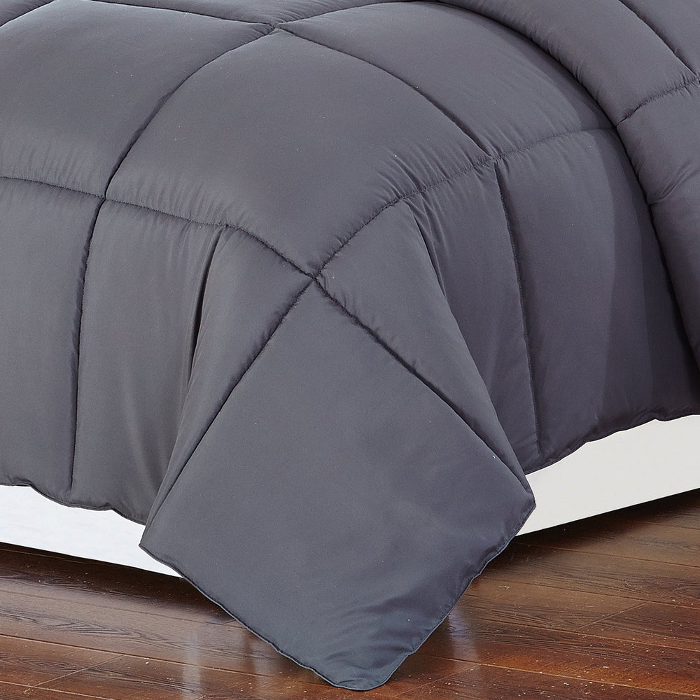 Modern Style Down Comforter, King Size ,6 Lbs, All Season Duvet Insert, Ultra Soft Quilted Comforter Core Media 4
