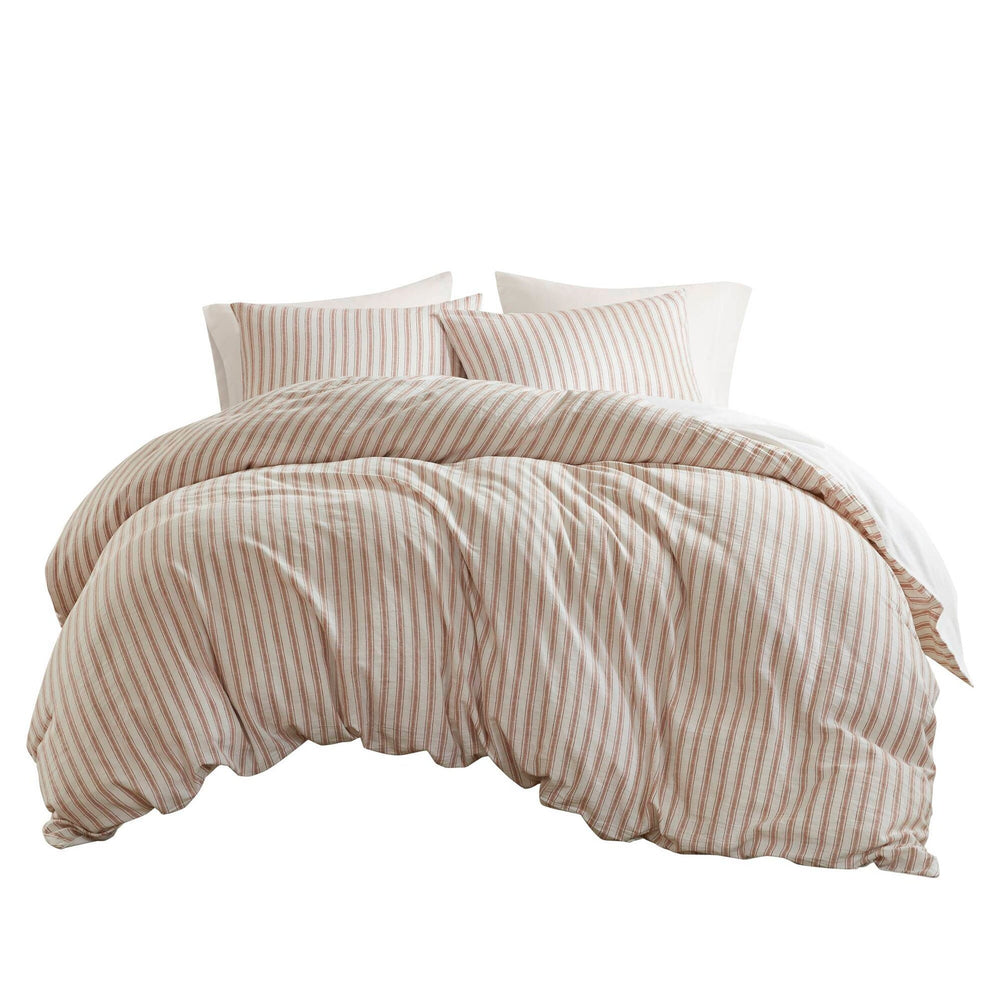 3 PCS King Duvet Set Terracotta Media 14