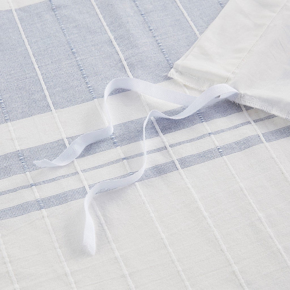 5 Piece Cotton Jaquard Duvet Set-Full/Queen Media 9