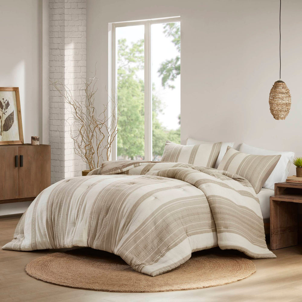 3PCS Full/Queen Comforter 3 PCS Set Media 1