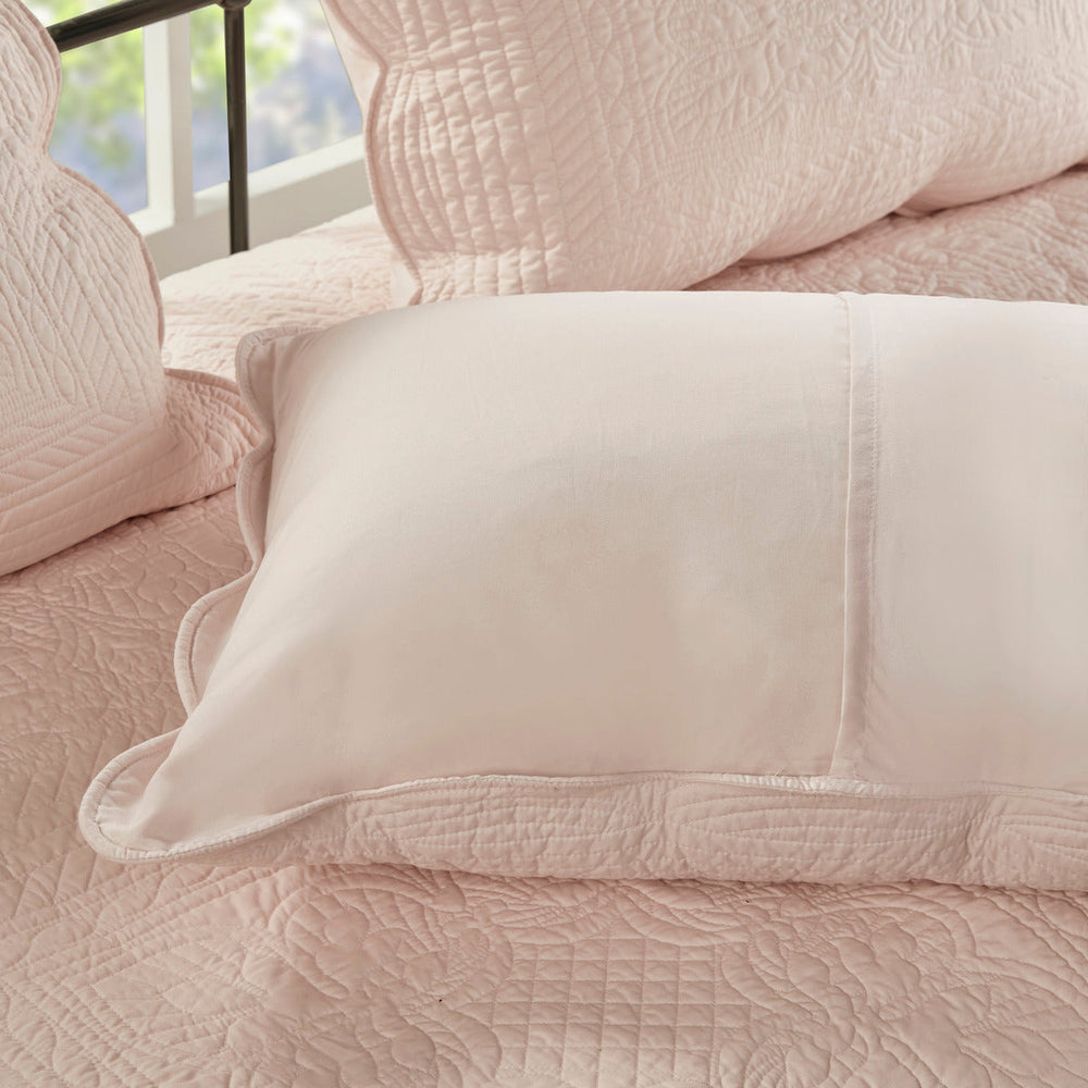 6 Piece Reversible Scalloped Edge Daybed Cover Set Blush Daybed Media 8