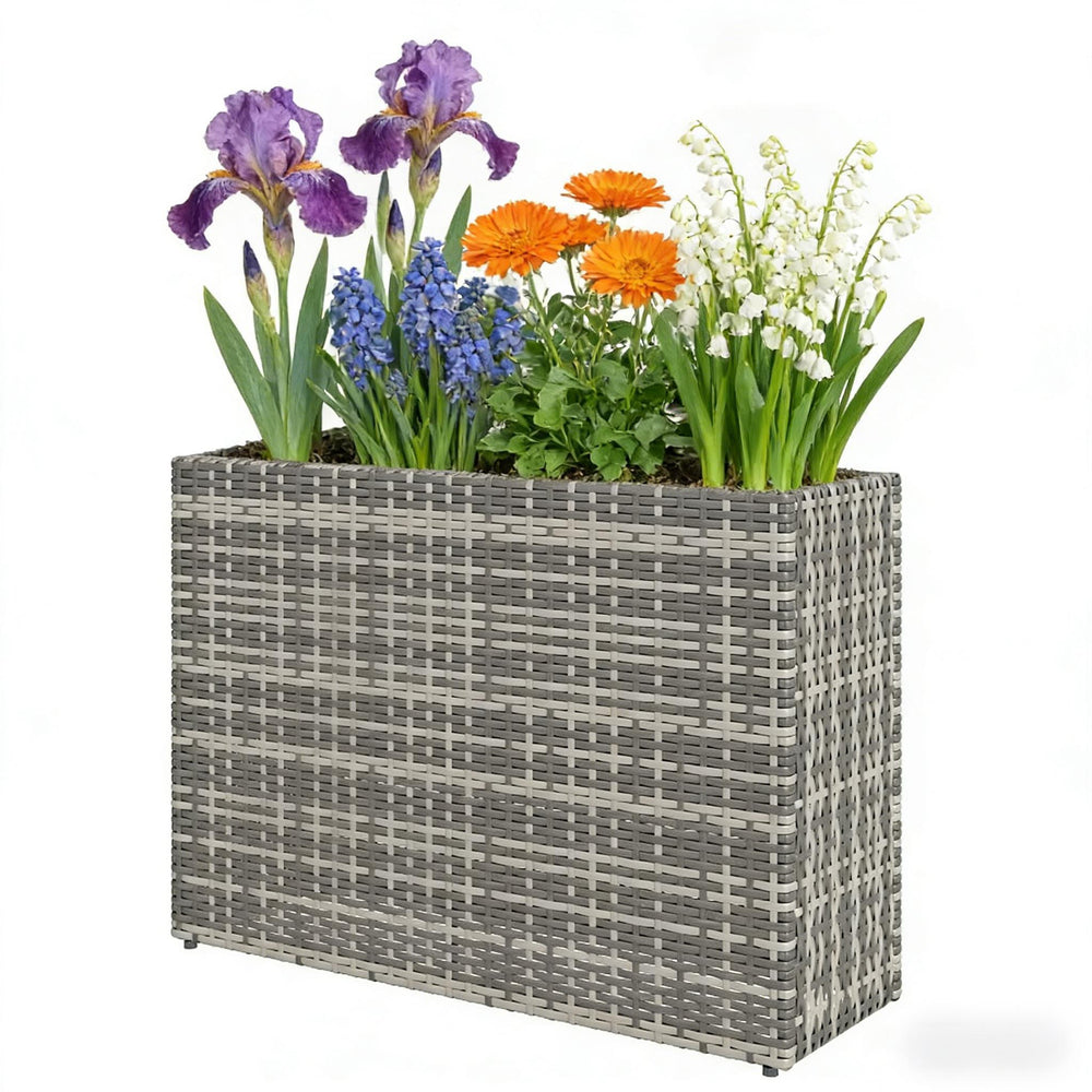 Patio Elevated Planter Box,Raised Garden Bed Media 3