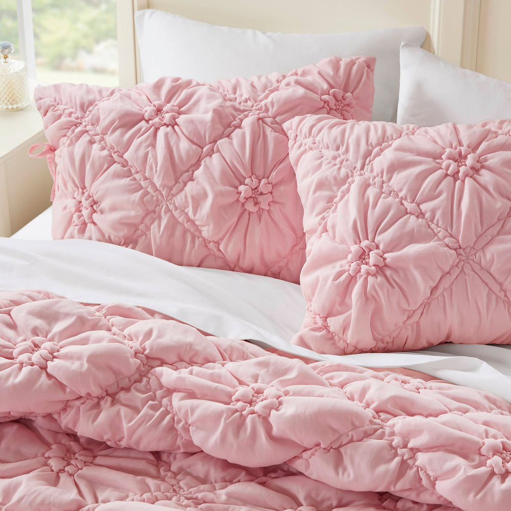 3PCS Full/Queen Comforter Set Media 12