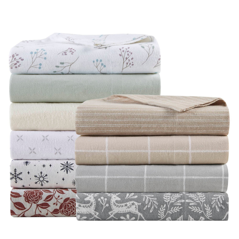 4 PCS Full Sheet Set Sage Winter Fauna Media 4