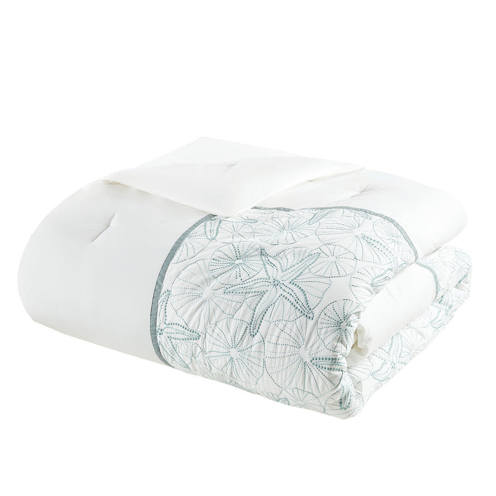 Comforter Set White King Media 10