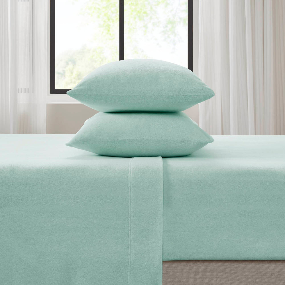 3 PCS Twin XL Sheet Set Aqua Media 8