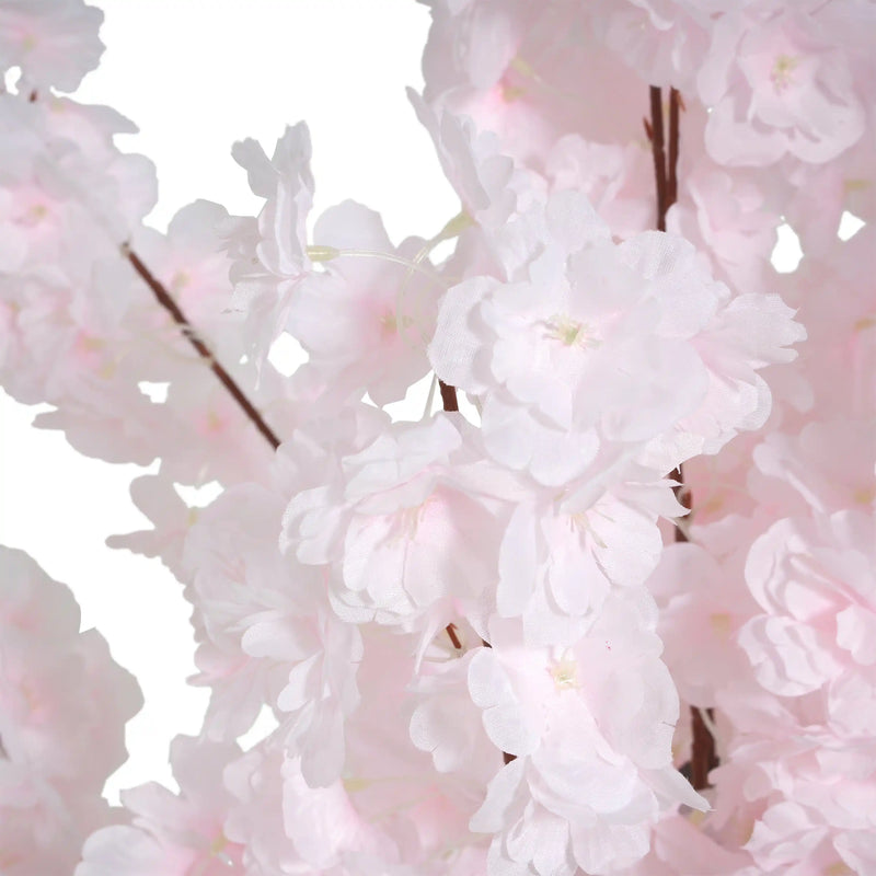 43' Artificial Cherry Blossom Tree with Black Plastic Pot