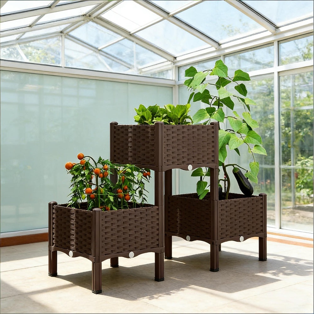 Elevated Planter Boxes,Raised Garden Bed Media 1
