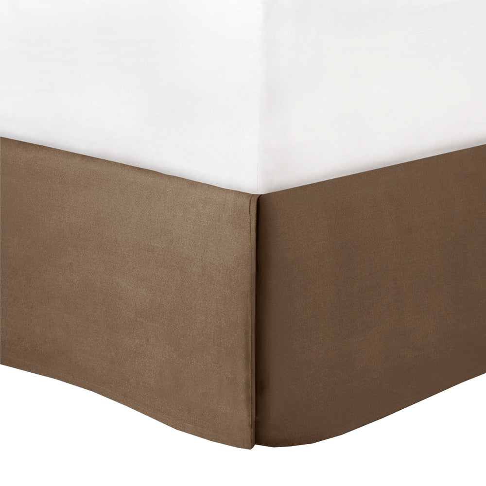 7 Piece Comforter Set Taupe/Brown Cal King Media 8