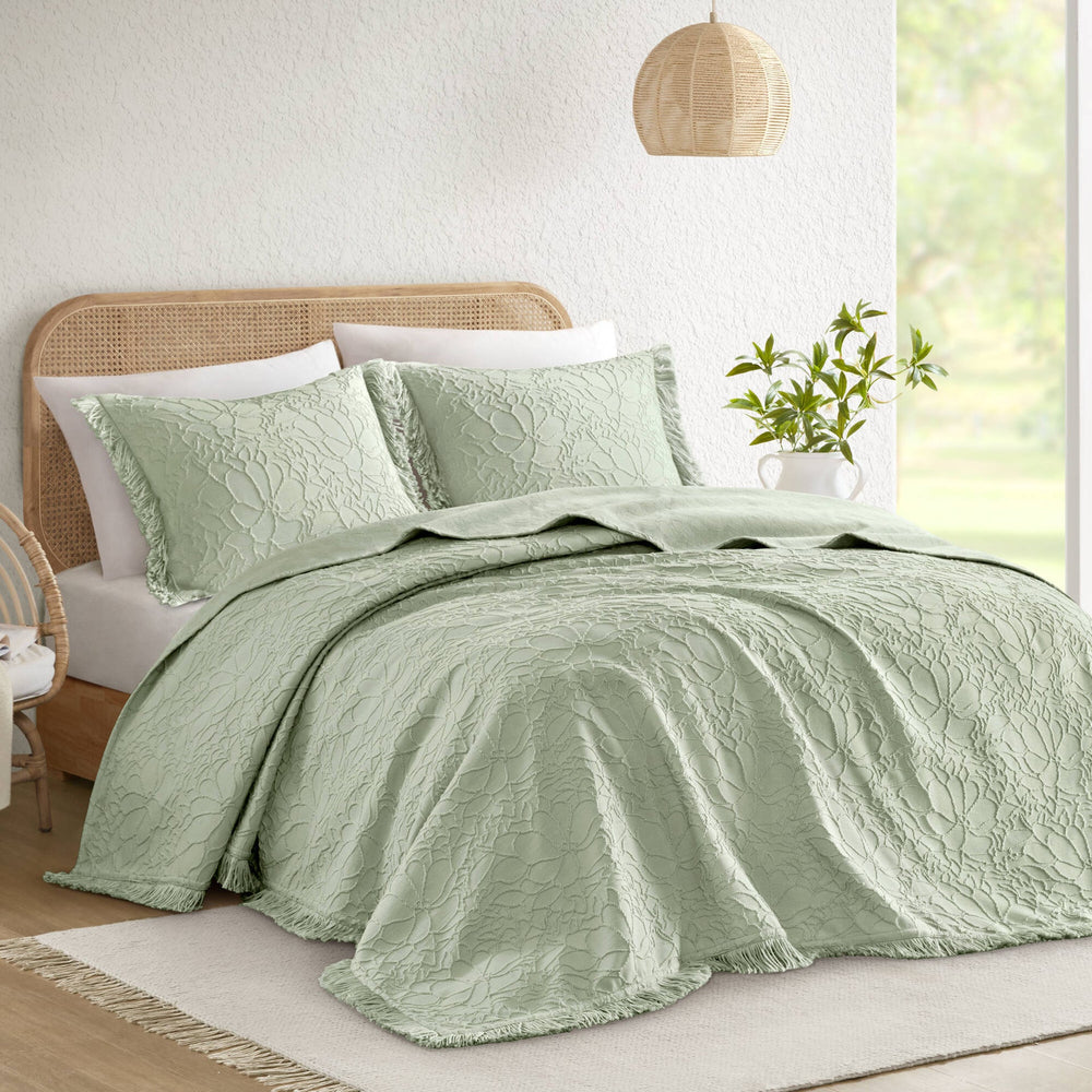 3PCS King Bedspread Set Media 15