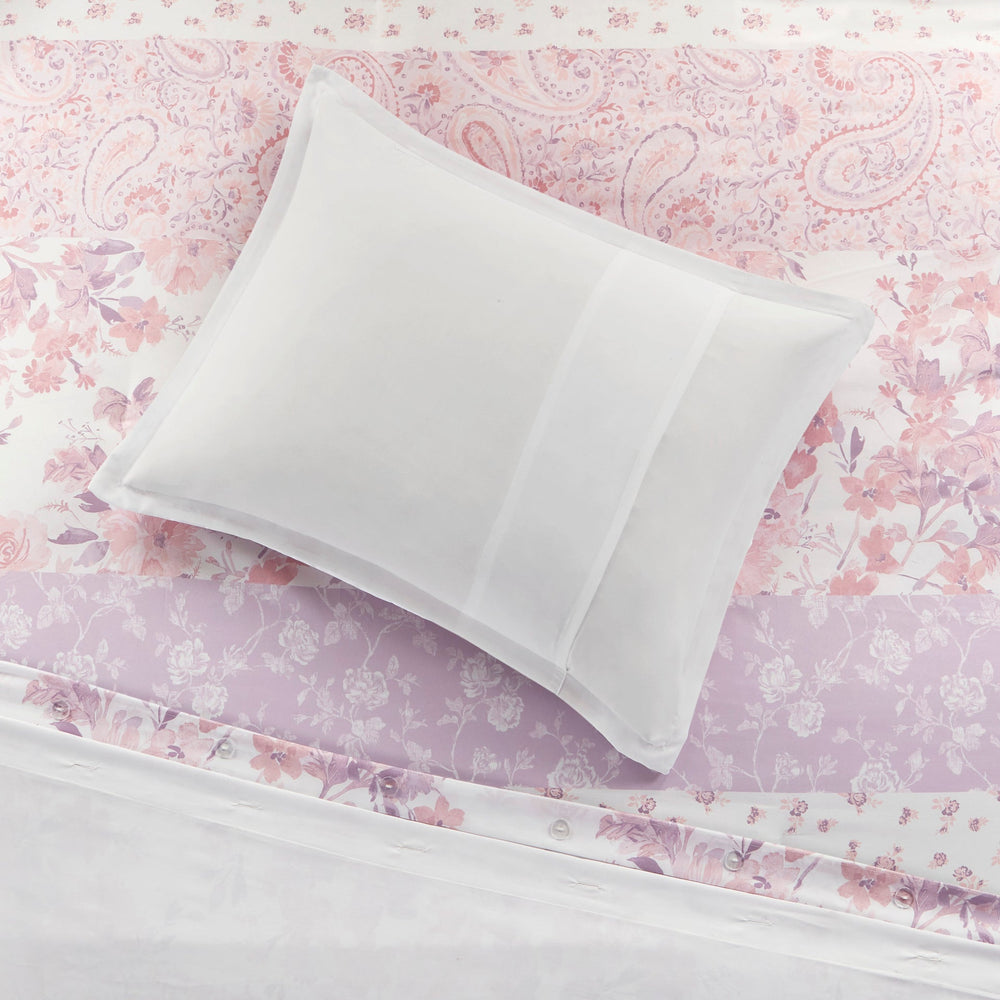 Floral Paisley Duvet Cover Set Full/Queen Media 4