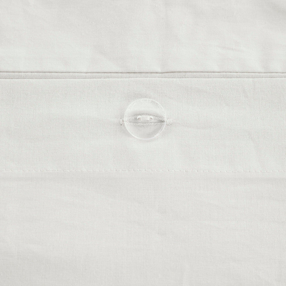 King/Cal King 3 Piece Elastic Embroidered Cotton Duvet Cover Set Media 10