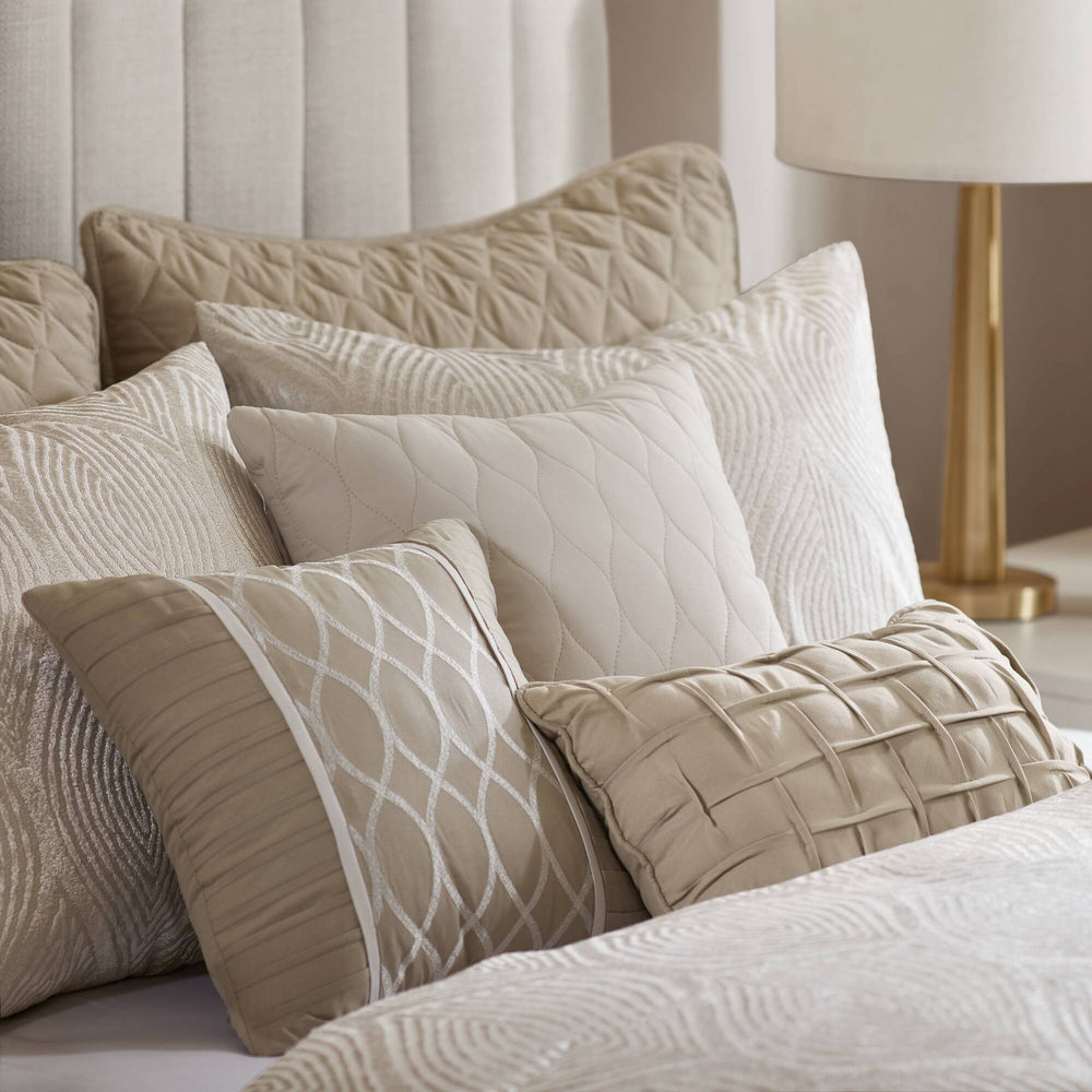 10- Piece Cal King Jacquard Comforter Set Media 21